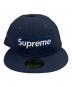 Supreme（シュプリーム）の古着「Mesh Box Logo Cap」｜ネイビー
