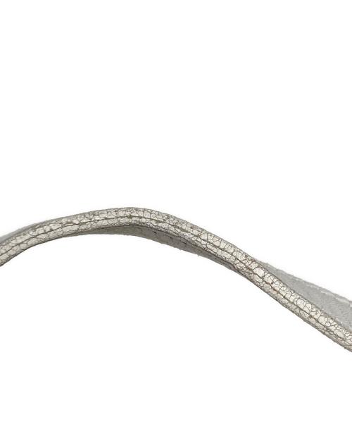 FENDI（フェンディ）FENDI (フェンディ) ズッキーノ柄ハンドバッグ ホワイト×ネイビーの古着・服飾アイテム