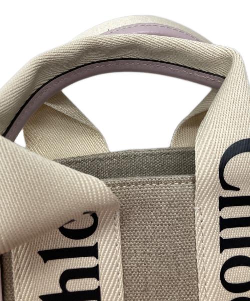 Chloe（クロエ）Chloe (クロエ) ウッディ スモール 2WAY/04225765-9 ピンクの古着・服飾アイテム