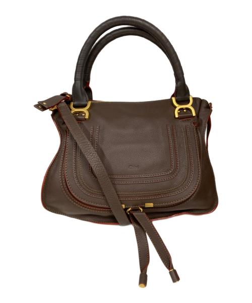 Chloe（クロエ）Chloe (クロエ) マーシー2WAY ショルダーバッグ ブラウンの古着・服飾アイテム