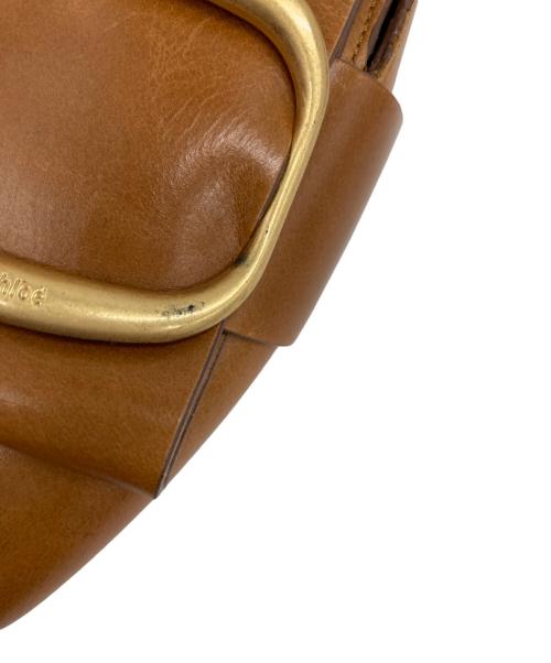 SEE BY CHLOE（シーバイクロエ）SEE BY CHLOE (シーバイクロエ) レザーリングローファー ベージュ サイズ:36の古着・服飾アイテム