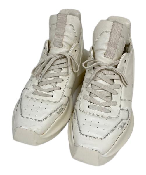 RICK OWENS（リックオウエンス）RICK OWENS (リックオウエンス) GETH RUNNER アイボリー サイズ:42 1/2の古着・服飾アイテム