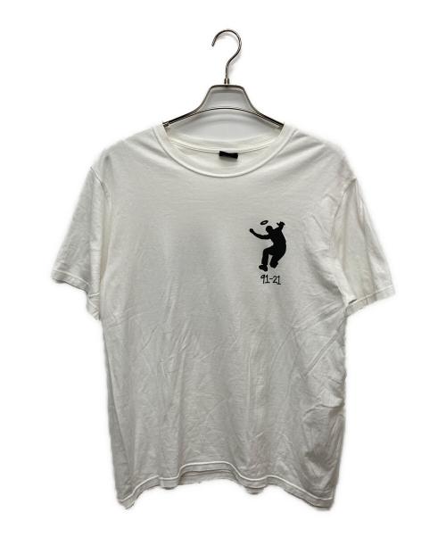stussy（ステューシー）stussy (ステューシー) UNION (ユニオン) 20th anniversary tee ホワイト サイズ:Ｍの古着・服飾アイテム