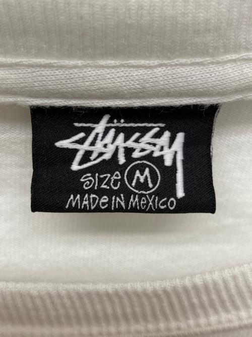 stussy（ステューシー）stussy (ステューシー) UNION (ユニオン) 20th anniversary tee ホワイト サイズ:Ｍの古着・服飾アイテム
