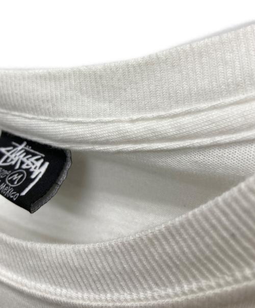 stussy（ステューシー）stussy (ステューシー) UNION (ユニオン) 20th anniversary tee ホワイト サイズ:Ｍの古着・服飾アイテム