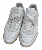 TOD'Sトッズ）の古着「レザーローカットスニーカー」｜ホワイト