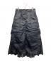 sacai（サカイ）の古着「ナイロンツイルバックプリーツスカート」｜ブラック