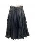 sacai (サカイ) ナイロンツイルバックプリーツスカート ブラック サイズ:2：20000円