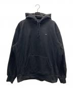 SUPREMEシュプリーム）の古着「Small Box Hooded Sweatshirt」｜ブラック