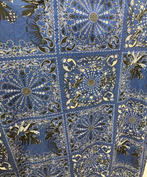 ETRO（エトロ）ETRO (エトロ) 総柄ポロシャツ ネイビー サイズ:XXLの古着・服飾アイテム