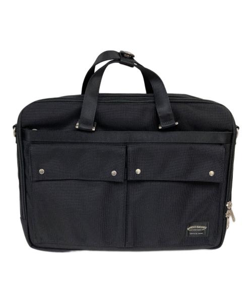 wonder baggage（ワンダーバゲージ）WONDER BAGGAGE (ワンダーバゲージ) ビジネスバッグ ブラックの古着・服飾アイテム
