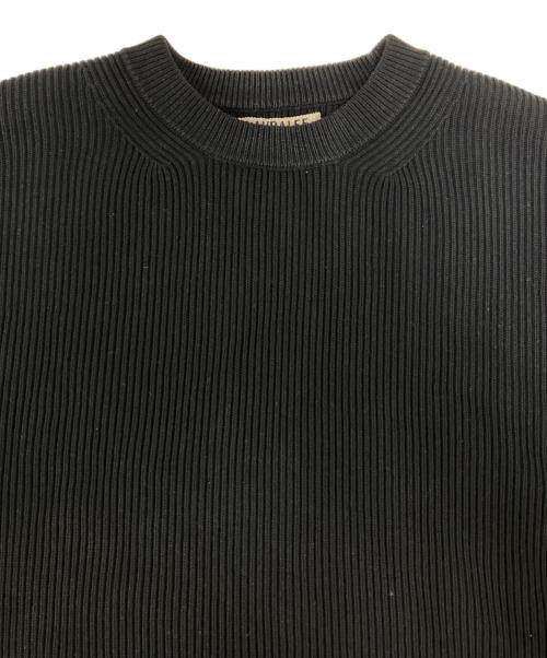 AURALEE（オーラリー）AURALEE (オーラリー) SUPER HARD TWIST RIB ブラック サイズ:SIZE3の古着・服飾アイテム