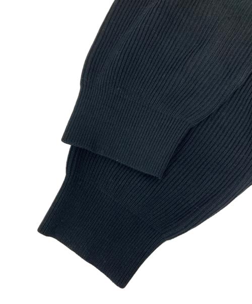 AURALEE（オーラリー）AURALEE (オーラリー) SUPER HARD TWIST RIB ブラック サイズ:SIZE3の古着・服飾アイテム