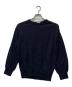 COMOLI（コモリ）の古着「21G ウールクルーネックニット」｜ネイビー