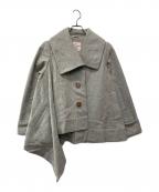 Vivienne Westwood RED LABELヴィヴィアンウエストウッドレッドレーベル）の古着「ショートコート」｜グレー