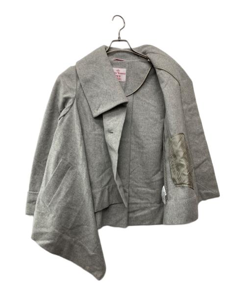 Vivienne Westwood RED LABEL（ヴィヴィアンウエストウッドレッドレーベル）Vivienne Westwood RED LABEL (ヴィヴィアンウエストウッドレッドレーベル) ショートコート グレー サイズ:2の古着・服飾アイテム
