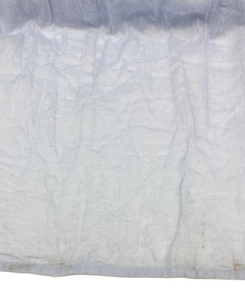 ne quittez pas（ヌキテパ）ne quittez pas (ヌキテパ) COTTON VOILE GATHER DRESS ブルー サイズ:Ｓの古着・服飾アイテム