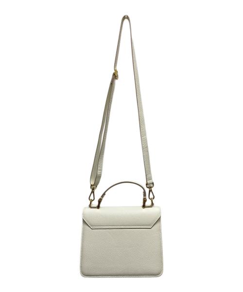 l'arcobaleno（ラルコバレーノ）l'arcobaleno (ラルコバレーノ) simona2WAYショルダーバッグ ホワイトの古着・服飾アイテム