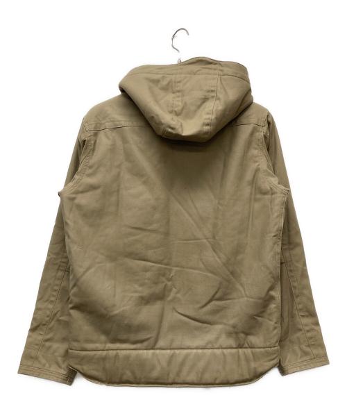 Patagonia（パタゴニア）Patagonia (パタゴニア) ラインドキャンバスフーディージャケット ベージュ サイズ:Sの古着・服飾アイテム