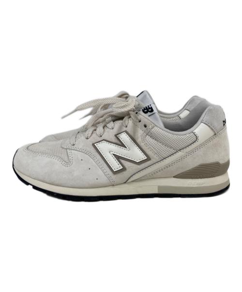 NEW BALANCE（ニューバランス）NEW BALANCE (ニューバランス) ローカットスニーカー アイボリー サイズ:24.5cmの古着・服飾アイテム