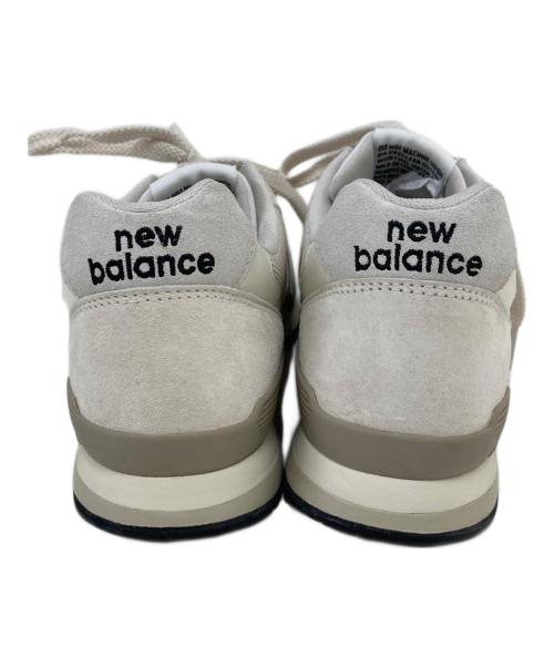 NEW BALANCE（ニューバランス）NEW BALANCE (ニューバランス) ローカットスニーカー アイボリー サイズ:24.5cmの古着・服飾アイテム