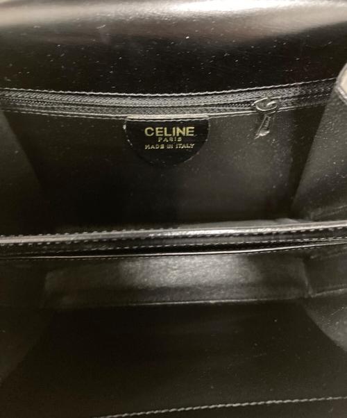 CELINE（セリーヌ）CELINE (セリーヌ) ホースビットショルダーバッグ ブラックの古着・服飾アイテム