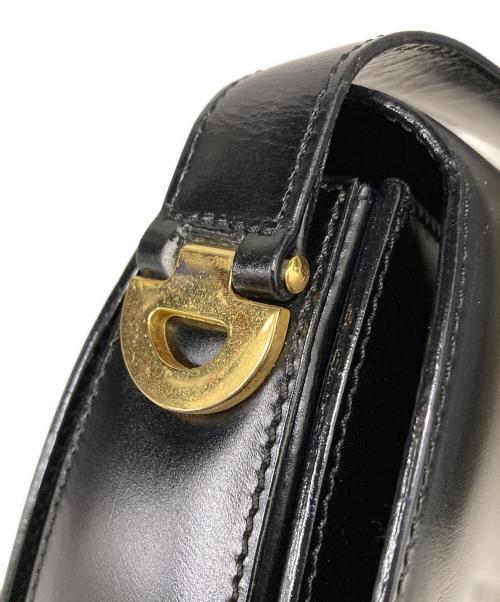 CELINE（セリーヌ）CELINE (セリーヌ) ホースビットショルダーバッグ ブラックの古着・服飾アイテム