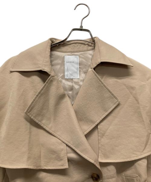 Spick and Span Noble（スッピックアンドスパン ノーブル）Spick and Span Noble (スッピックアンドスパン ノーブル) ケープ2WAYドレスコート/23020240103030 ベージュ サイズ:38の古着・服飾アイテム
