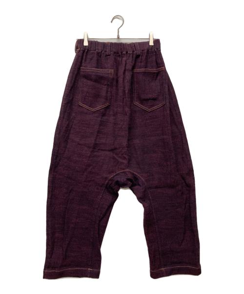 tamaki niime（タマキ ニイメ）tamaki niime (タマキ ニイメ) サルエルパンツ パープル サイズ:2の古着・服飾アイテム