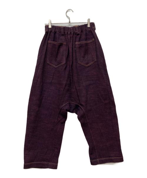 tamaki niime（タマキ ニイメ）tamaki niime (タマキ ニイメ) サルエルパンツ パープル サイズ:2の古着・服飾アイテム