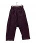 tamaki niime (タマキ ニイメ) サルエルパンツ パープル サイズ:2：16000円
