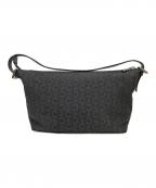 CELINEセリーヌ）の古着「Cマカダスキャンパスショルダーバッグ」｜ブラック