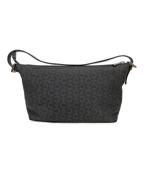 CELINE（セリーヌ）CELINE (セリーヌ) Cマカダスキャンパスショルダーバッグ ブラックの古着・服飾アイテム