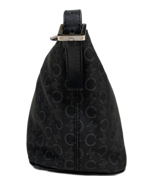 CELINE（セリーヌ）CELINE (セリーヌ) Cマカダスキャンパスショルダーバッグ ブラックの古着・服飾アイテム