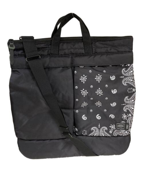 PORTER（ポーター）PORTER (ポーター) END. (エンド) BANDANA HELMET BAG ブラックの古着・服飾アイテム