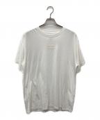 MM6 Maison Margielaエムエムシックスメゾンマルジェラ）の古着「ロゴプリントTシャツ/S62GD0111」｜ホワイト