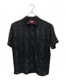 SUPREME（シュプリーム）の古着「22SS Chainstitch Chiffon S/S Shirt」｜ブラック
