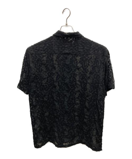 SUPREME（シュプリーム）Supreme (シュプリーム) 22SS Chainstitch Chiffon S/S Shirt ブラック サイズ:Mの古着・服飾アイテム