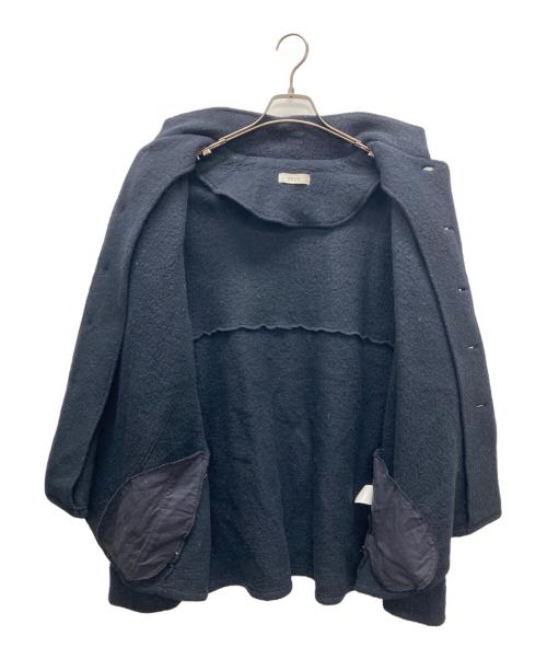 seya.（セヤ）seya. (セヤ) ウールフリース オーバージャケット ネイビー サイズ:Mの古着・服飾アイテム