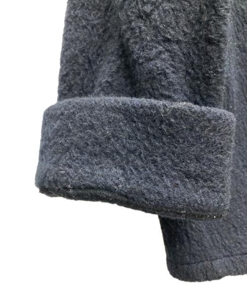 seya.（セヤ）seya. (セヤ) ウールフリース オーバージャケット ネイビー サイズ:Mの古着・服飾アイテム