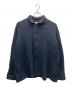 seya.（セヤ）の古着「ウールフリース オーバージャケット」｜ネイビー
