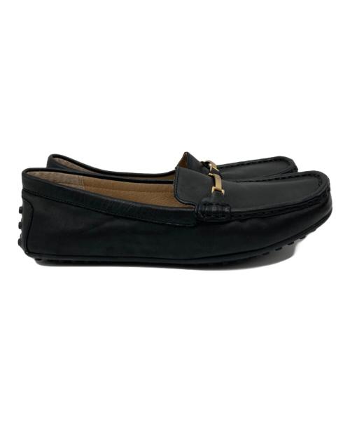 LAUREN RALPH LAUREN（ローレンラルフローレン）LAUREN RALPH LAUREN (ローレンラルフローレン) ドライビングシューズ ブラック サイズ:US7の古着・服飾アイテム