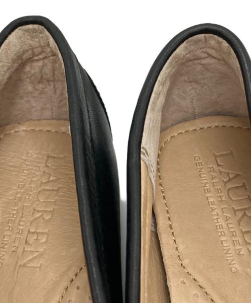 LAUREN RALPH LAUREN（ローレンラルフローレン）LAUREN RALPH LAUREN (ローレンラルフローレン) ドライビングシューズ ブラック サイズ:US7の古着・服飾アイテム