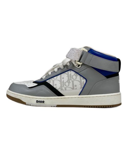 Dior（ディオール）Dior (ディオール) B27 HIGH TOP SNEAKERS グレー サイズ:24の古着・服飾アイテム