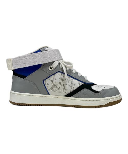 Dior（ディオール）Dior (ディオール) B27 HIGH TOP SNEAKERS グレー サイズ:24の古着・服飾アイテム
