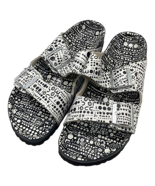 BIRKENSTOCK（ビルケンシュトック）BIRKENSTOCK (ビルケンシュトック) 10 CORSO COMO (ディエチ コルソコモ) ARIZONA サンダル ブラック×ホワイト サイズ:27cmの古着・服飾アイテム