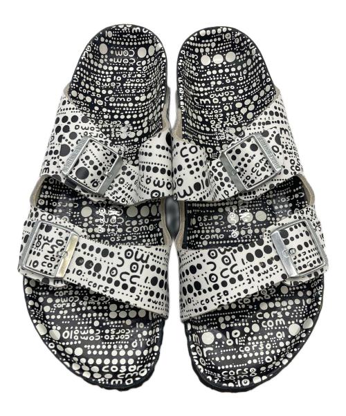 BIRKENSTOCK（ビルケンシュトック）BIRKENSTOCK (ビルケンシュトック) 10 CORSO COMO (ディエチ コルソコモ) ARIZONA サンダル ブラック×ホワイト サイズ:27cmの古着・服飾アイテム