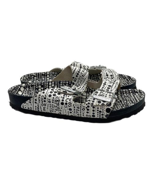 BIRKENSTOCK（ビルケンシュトック）BIRKENSTOCK (ビルケンシュトック) 10 CORSO COMO (ディエチ コルソコモ) ARIZONA サンダル ブラック×ホワイト サイズ:27cmの古着・服飾アイテム