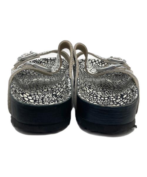 BIRKENSTOCK（ビルケンシュトック）BIRKENSTOCK (ビルケンシュトック) 10 CORSO COMO (ディエチ コルソコモ) ARIZONA サンダル ブラック×ホワイト サイズ:27cmの古着・服飾アイテム