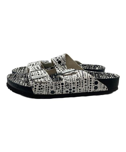 BIRKENSTOCK（ビルケンシュトック）BIRKENSTOCK (ビルケンシュトック) 10 CORSO COMO (ディエチ コルソコモ) ARIZONA サンダル ブラック×ホワイト サイズ:27cmの古着・服飾アイテム